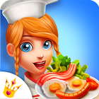 Chef Cooking Breakfast icon