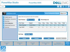 DELL EMC PowerMax Studio ภาพหน้าจอ 1