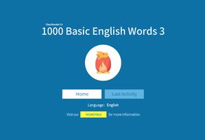 1000 Basic English Words 3 capture d'écran 1