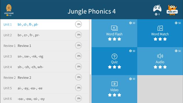 Jungle Phonics 4 截图 2