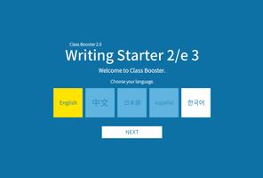 Writing Starter 2nd 3 الملصق