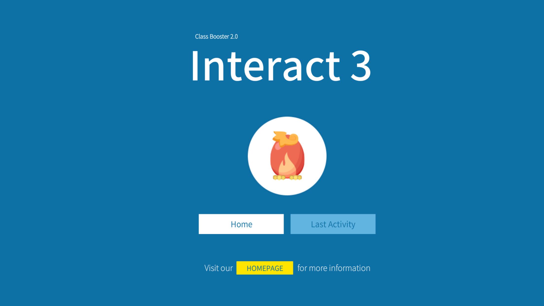 Interact. 2 3 interactive
