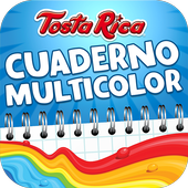 TostaRica Cuaderno Multicolor