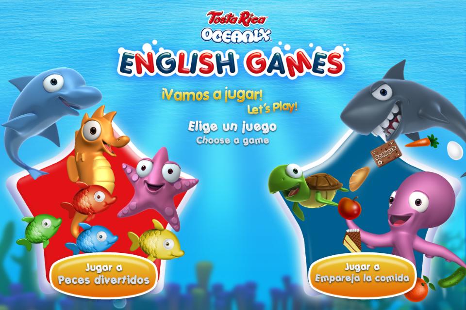 Новая игра на английском. Океаникс игра. English games. Финальная игра на английском.