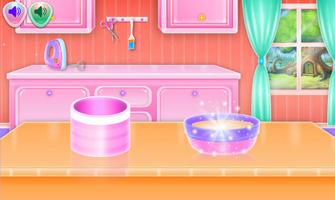 Bolo de cozinha e jogo de decoração imagem de tela 2