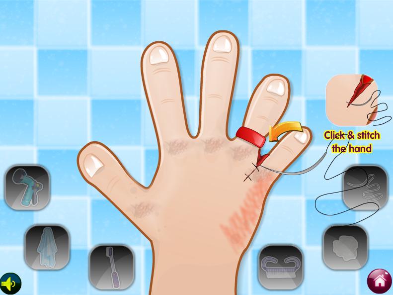 Как включить игру руками. Doctor hand. Лечить руку игра на телефон. Android hand.