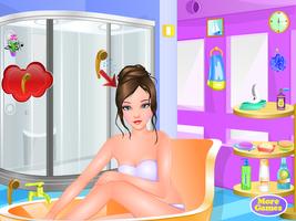 看護師の入浴の女の子のゲーム スクリーンショット 1