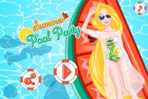 پوستر Summer Pool Party