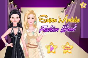 Super Models Fashion Week Affiche