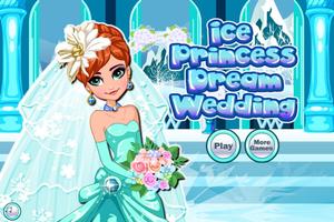 Ice Princess Dream Wedding Poster