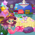 Mermaid Princess Tea Party icône