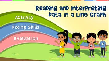 Read Interpret Data Line Graph poster