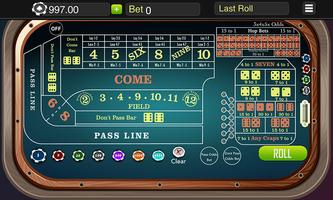 Craps – Casino Dice Game capture d'écran 1