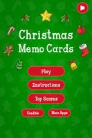 Christmas Memo Cards الملصق