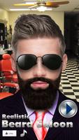 Realistic Beard Salon poster