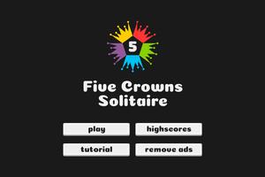 Five Crowns Solitaire poster