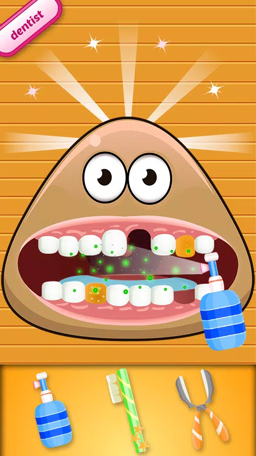 POU VAI NO DENTISTA, JOGO DO POU, POU GAMES