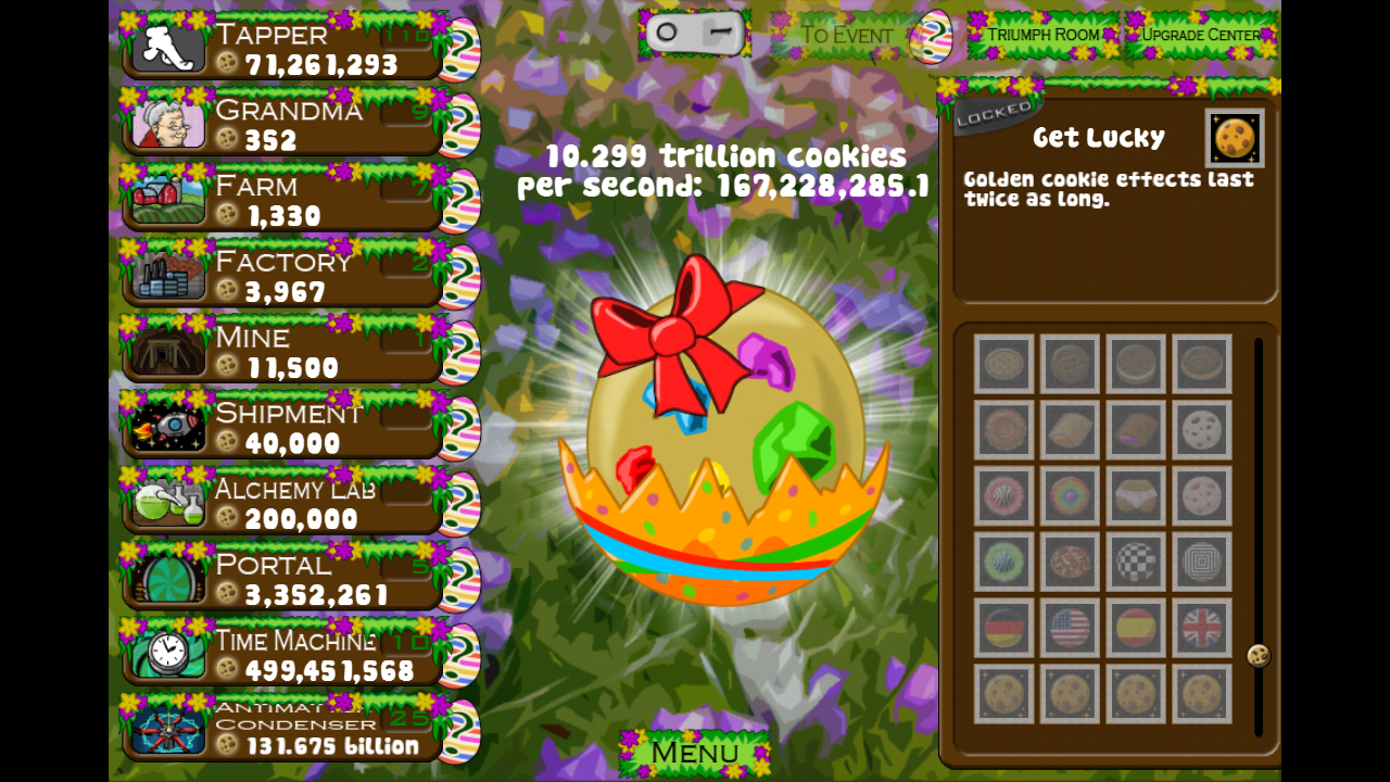 Cookie Clicker Garden