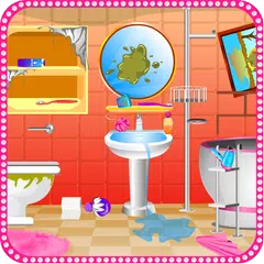 Bathroom cleaning game APK download
