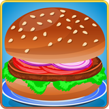 Cooking Tasty Hamburger-icoon