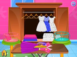 Laundry clothes girls games capture d'écran 3