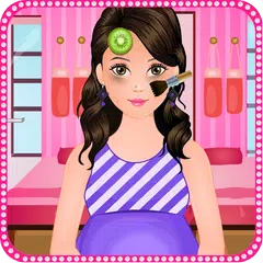 download Pregnant woman spa salon games APK