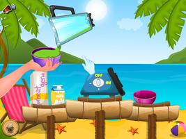 Princess summer makeup salon скриншот 1