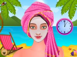 Princess summer makeup salon imagem de tela 2