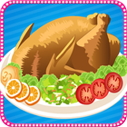 Cooking Chicken Roasted أيقونة