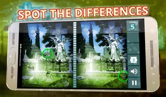Spot The Differences Ghosts Affiche