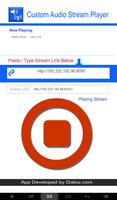 Custom Audio Stream Player X screenshot 1