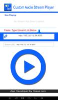 Custom Audio Stream Player X screenshot 3