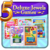 5 Deluxe Jewels Games