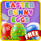 Easter Bunny Eggs Free 圖標