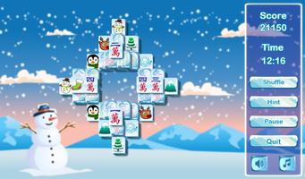 Frozen Mahjong Solitaire Free capture d'écran 3