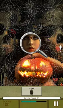 Screenshot 1 for Hidden Object Halloween Deluxe