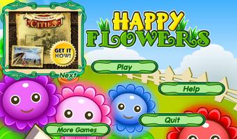 Poster Happy Flowers
