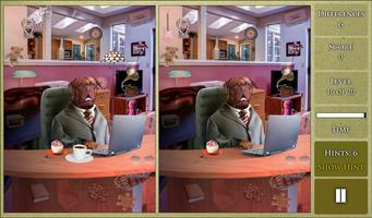 Spot the Differences - Dogs Plakat
