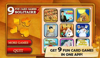 9 Fun Card Games - Solitaire 海报