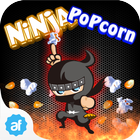 Ninja Popcorn Actually Free Zeichen