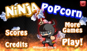 Ninja Popcorn Actually Free captura de pantalla 2