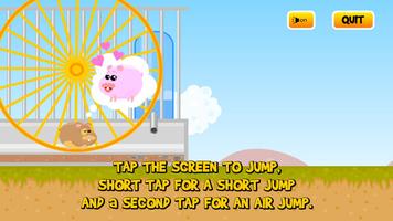 Run Run Hamster Free captura de pantalla 1