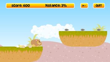 Run Run Hamster Free captura de pantalla 2