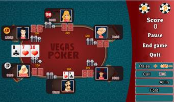 Vegas Poker Free اسکرین شاٹ 3