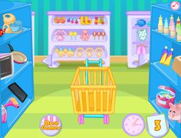 Rich Girls Shopping Market - Cooking games girls capture d'écran 1