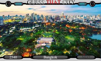 Guess The City plakat