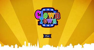 Clown Town Slide Puzzle poster