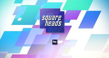 SquareHeads Slide Puzzle โปสเตอร์