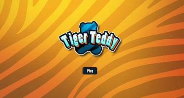 Tiger Teddy Slide Puzzle الملصق
