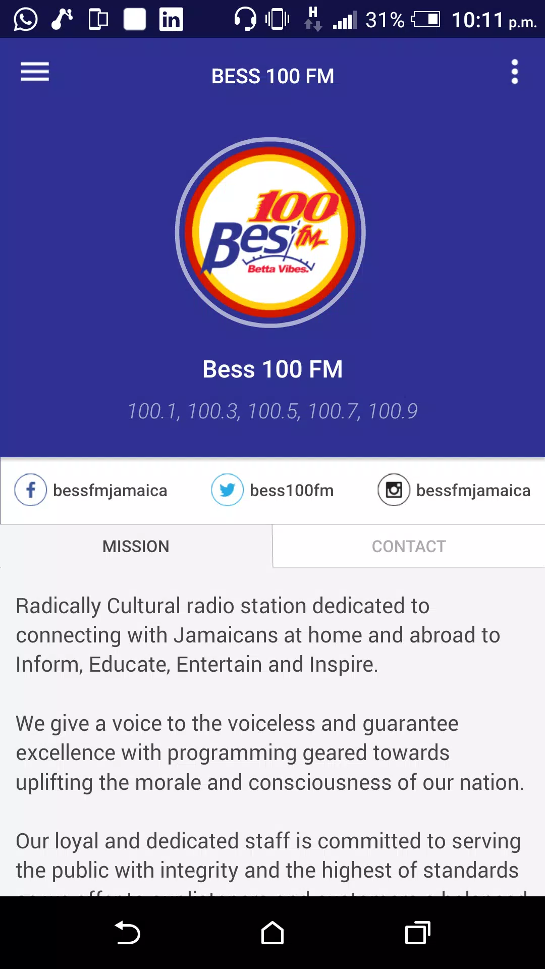 Bess 100 Fm 